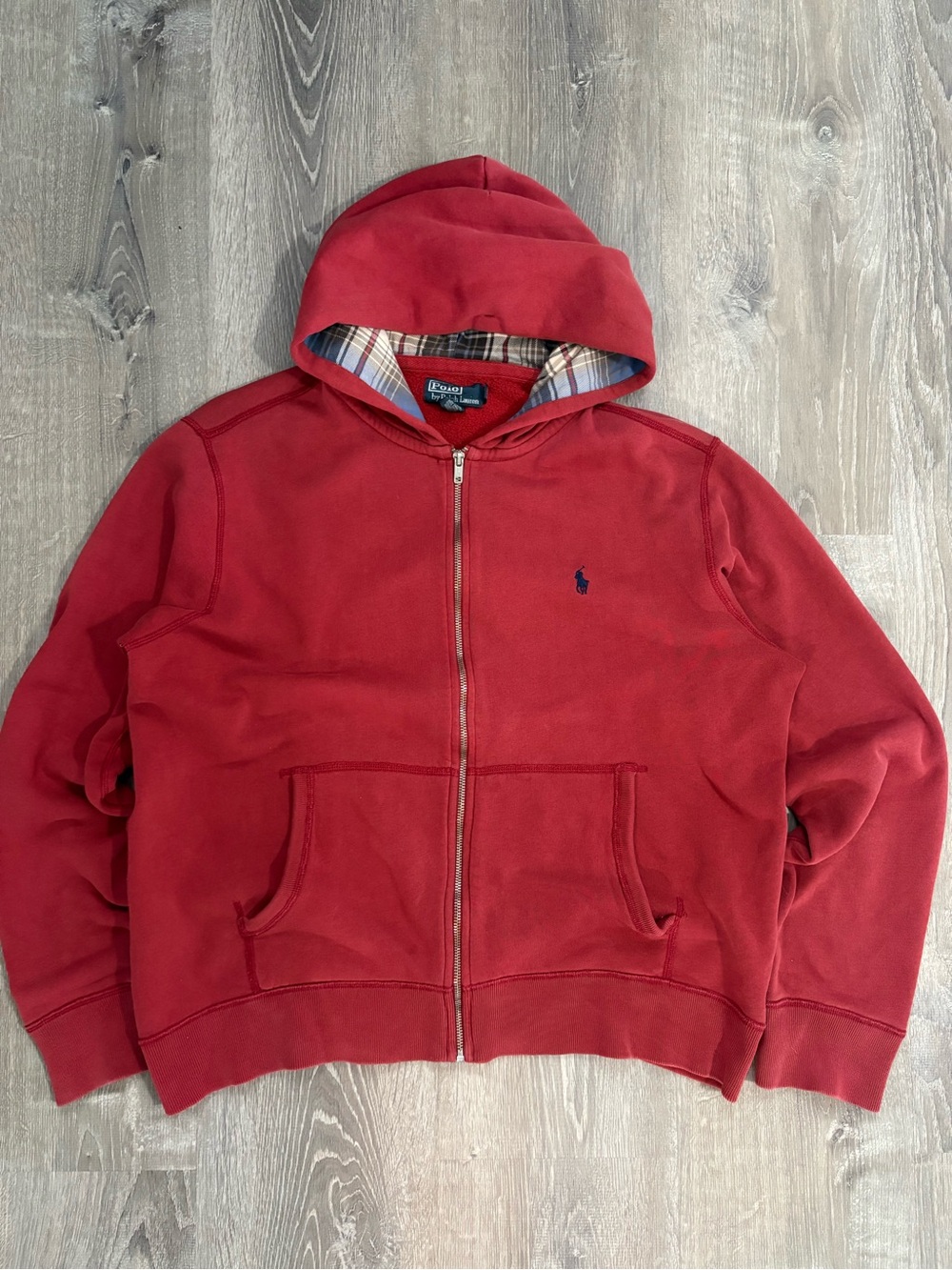 Vintage polo by Ralph Lauren zip up hoodie